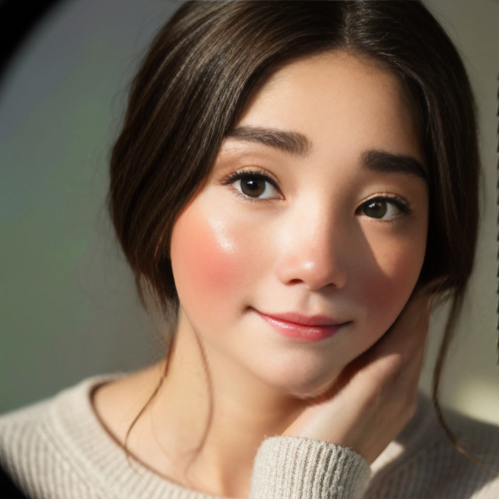 Anime face swap example 6 - After